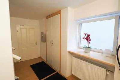 Ein Badezimmer in der Unterkunft Gemütliche Ferienwohnung Nahe Mariahilfer Straße