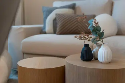 Ein Sitzbereich in der Unterkunft josef's home I Premium Apartment I modern & urban