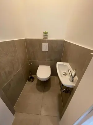 Ein Badezimmer in der Unterkunft Brambilla Apartments