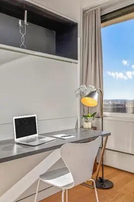 TV/Unterhaltungsangebot in der Unterkunft Free car parking Appartement- 25min to Downtown