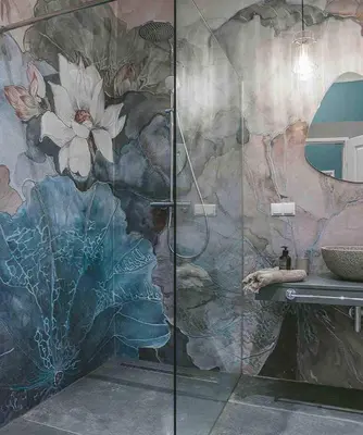 Ein Badezimmer in der Unterkunft Design Apartment Nähe Naschmarkt