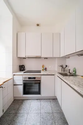 Küche/Küchenzeile in der Unterkunft Pretty Apartment in Vienna