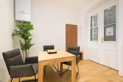 Ein Sitzbereich in der Unterkunft Vienna Stay Apartments Pezzl 1170