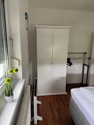 Ein Bett oder Betten in einem Zimmer der Unterkunft Chill & Relax Ferienhaus Breitenbrunn