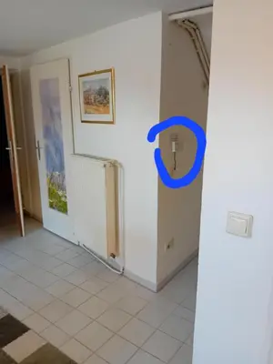 Grundriss der Unterkunft Apartment an der Hutweide