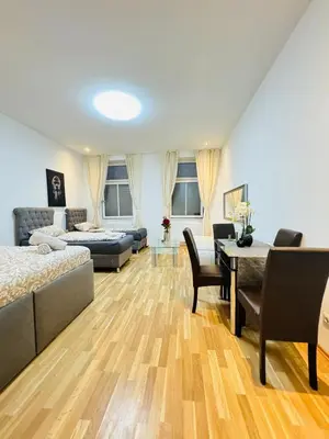 Grundriss der Unterkunft Cozy & Stylish Studio Near Augarten Park