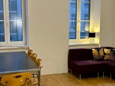 Ein Sitzbereich in der Unterkunft Perfect stay close Schönbrunn Castle