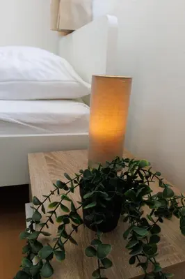 Ein Bett oder Betten in einem Zimmer der Unterkunft Apartments Deluxe zum Wohlfühlen