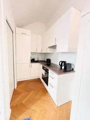 Küche/Küchenzeile in der Unterkunft Simply Five Apartment