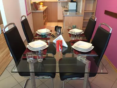 Küche/Küchenzeile in der Unterkunft Apartment Domino