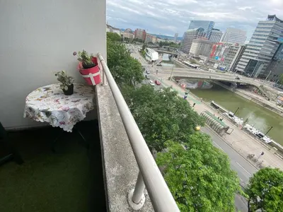 Ein allgemeiner Blick auf Wien oder ein Stadtblick von der Ferienwohnung aus