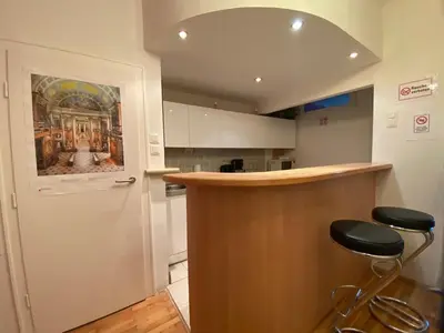 Küche/Küchenzeile in der Unterkunft Apartment Domino