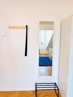 Ein Bett oder Betten in einem Zimmer der Unterkunft Simply fourth apartment