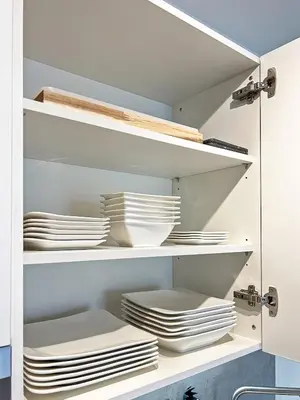 Grundriss der Unterkunft Zentrales Business Apartment mit Schlafzimmer