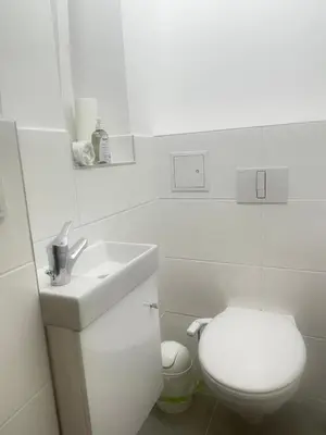 Ein Badezimmer in der Unterkunft Ettenreichgasse