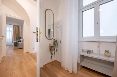 Ein Badezimmer in der Unterkunft Apartment Majestic - right near Vienna's Old City