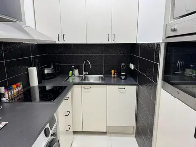 Küche/Küchenzeile in der Unterkunft New! Apartment centrally located 5
