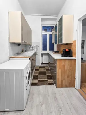 Küche/Küchenzeile in der Unterkunft 2Bedroom Augarten