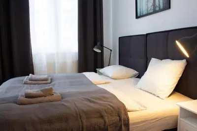 Ein Bett oder Betten in einem Zimmer der Unterkunft Klimt Mezzanin