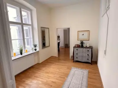 Grundriss der Unterkunft Großräumige Altbauwohnung nahe Zentrum