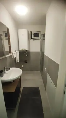Ein Badezimmer in der Unterkunft Apartment Melanie