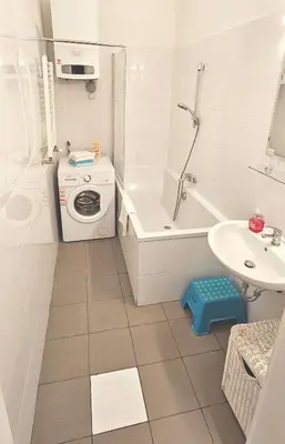 Ein Badezimmer in der Unterkunft Sobieski Sigmund Freud Apartment