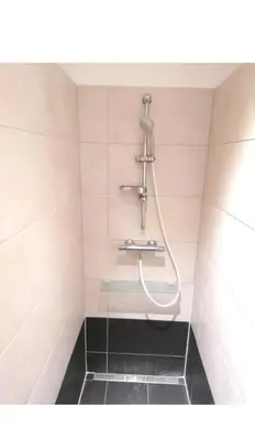 Ein Badezimmer in der Unterkunft Vienna Room Nr 3