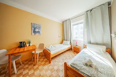 Ein Bett oder Betten in einem Zimmer der Unterkunft Vienna West Rooms