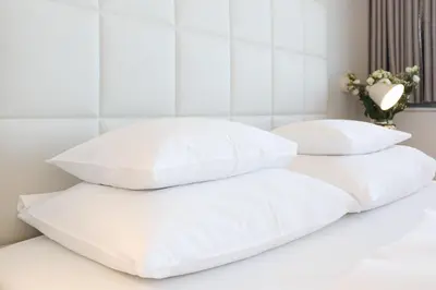 Ein Bett oder Betten in einem Zimmer der Unterkunft Skyline View Vienna - Gym - Parken - Supermarkt - Restaurant - Self Check in