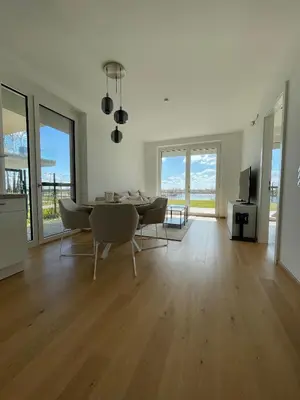 TV/Unterhaltungsangebot in der Unterkunft Ferienwohnung Seepark Oggau