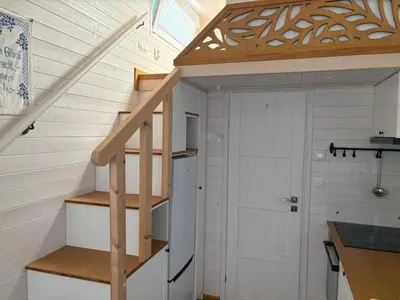 Grundriss der Unterkunft Tiny House am See