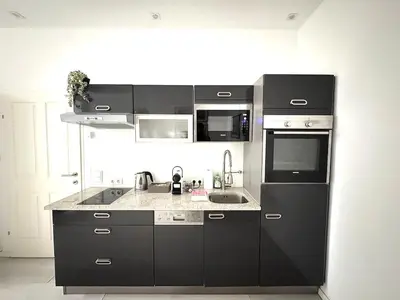 Küche/Küchenzeile in der Unterkunft Urban Cityapartment