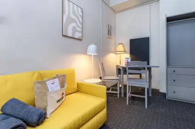 TV/Unterhaltungsangebot in der Unterkunft UrbanKey Studios - Vienna Mitte