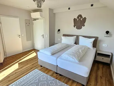 Ein Bett oder Betten in einem Zimmer der Unterkunft Der Franzlhof