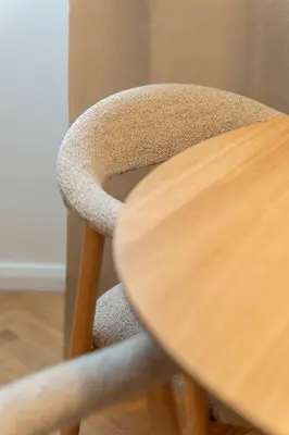 Ein Sitzbereich in der Unterkunft josef's home I Violette