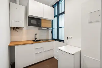 Küche/Küchenzeile in der Unterkunft Apartments Maximilian