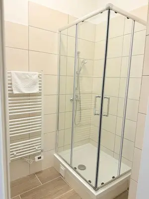 Ein Badezimmer in der Unterkunft Chill and Grill for 2