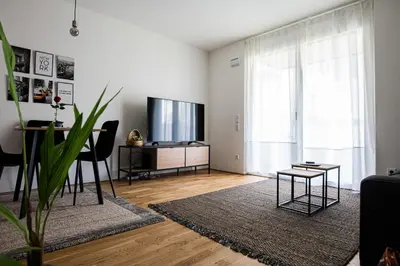 TV/Unterhaltungsangebot in der Unterkunft Urban Nest