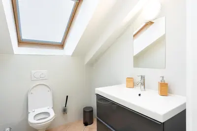 Ein Badezimmer in der Unterkunft Rooftop Penthouse