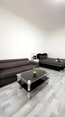 Ein Sitzbereich in der Unterkunft Beautiful Studio Quick Access to Rathausplatz