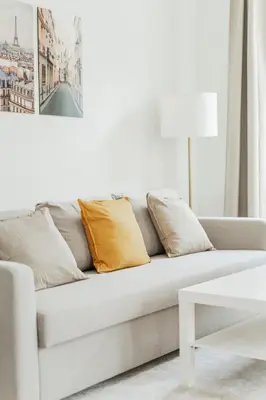 Ein Sitzbereich in der Unterkunft Central Two Room Apartment