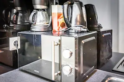 Küche/Küchenzeile in der Unterkunft Ley City Apartments 1200