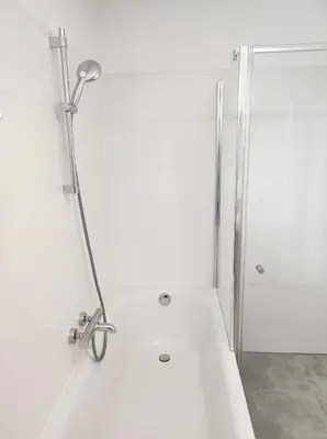 Ein Badezimmer in der Unterkunft Exklusives Apartment Wien neben U2 U-Bahn