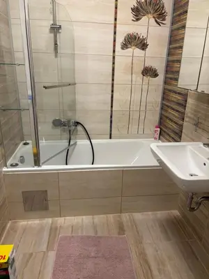 Ein Badezimmer in der Unterkunft Isa Luxury Apartment