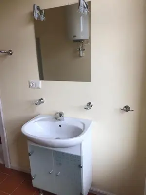 Ein Badezimmer in der Unterkunft Apartment Single in Villa