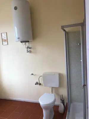 Ein Badezimmer in der Unterkunft Apartment Single in Villa