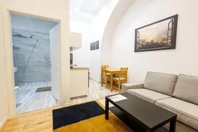 Ein Badezimmer in der Unterkunft Top Apart close to city center