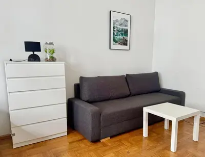 Ein Sitzbereich in der Unterkunft Stylish Flat in Heart of Vienna