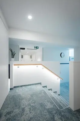 Küche/Küchenzeile in der Unterkunft Grand Pods - Stylish Sleeping Concept
