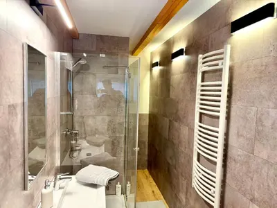 Ein Badezimmer in der Unterkunft Stork Apartment